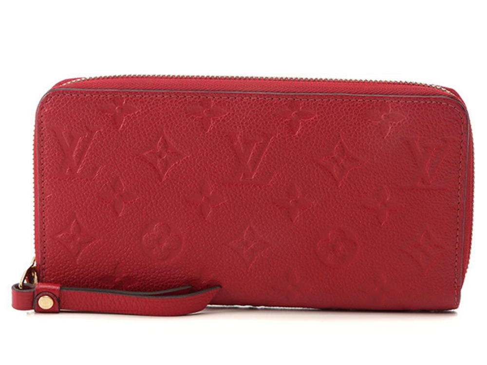 LOUIS VUITTON Long Wallet Zippy Monogram Empreinte